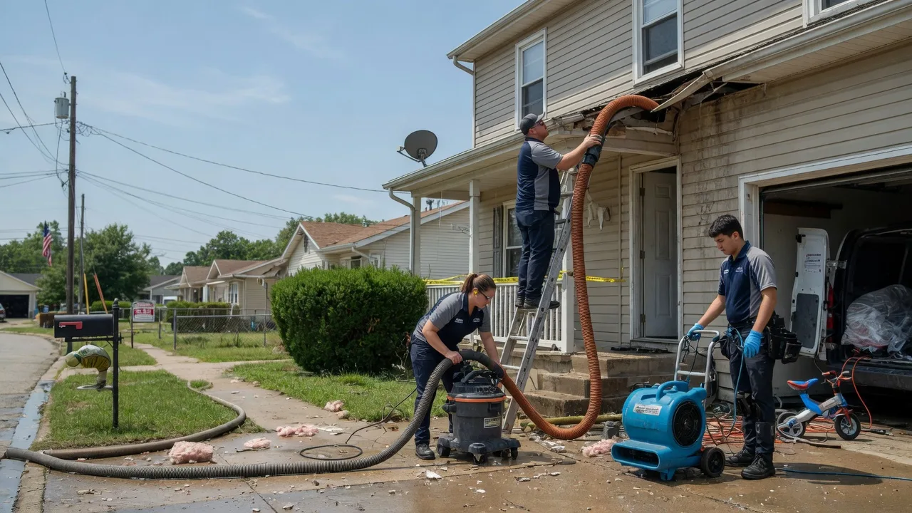 Water Damage Restoration in Warriormine, WV near me